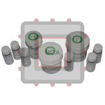 Bile BGA cu Pb set mare